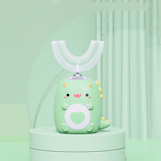 Mouth Type Food Grade Silicone Brush Head U-shaped Tooth Scaler