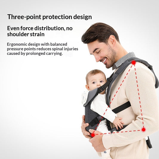Front-carry Baby Waist Stool Carrier